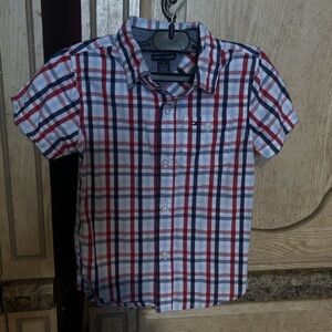 Tommy Hilfiger Plaid Button Down